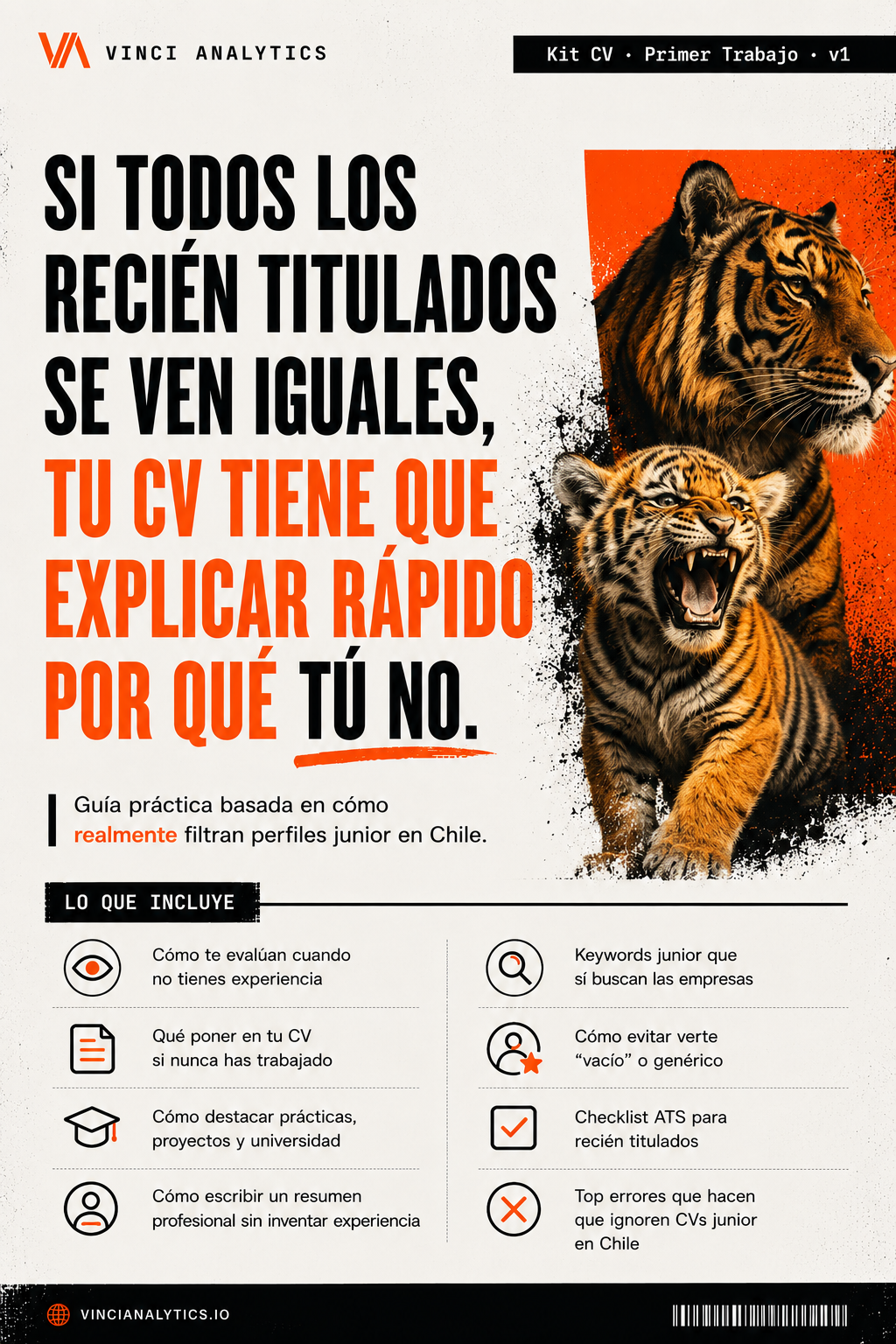 Kit CV Primer Trabajo